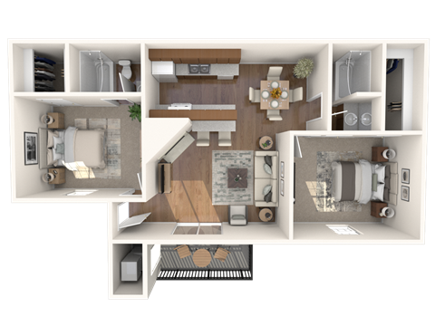Haven Floor Plan at Candlewood, Texas